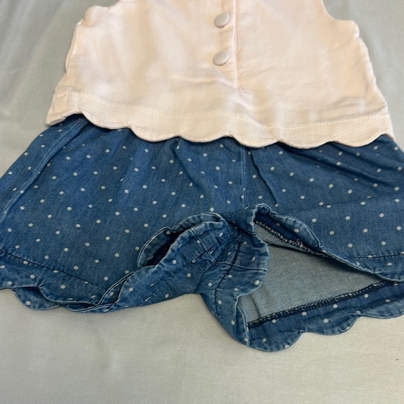 Maggie & Zoe Soft Pink Baby Dress/Romper - Picture 5 of 6